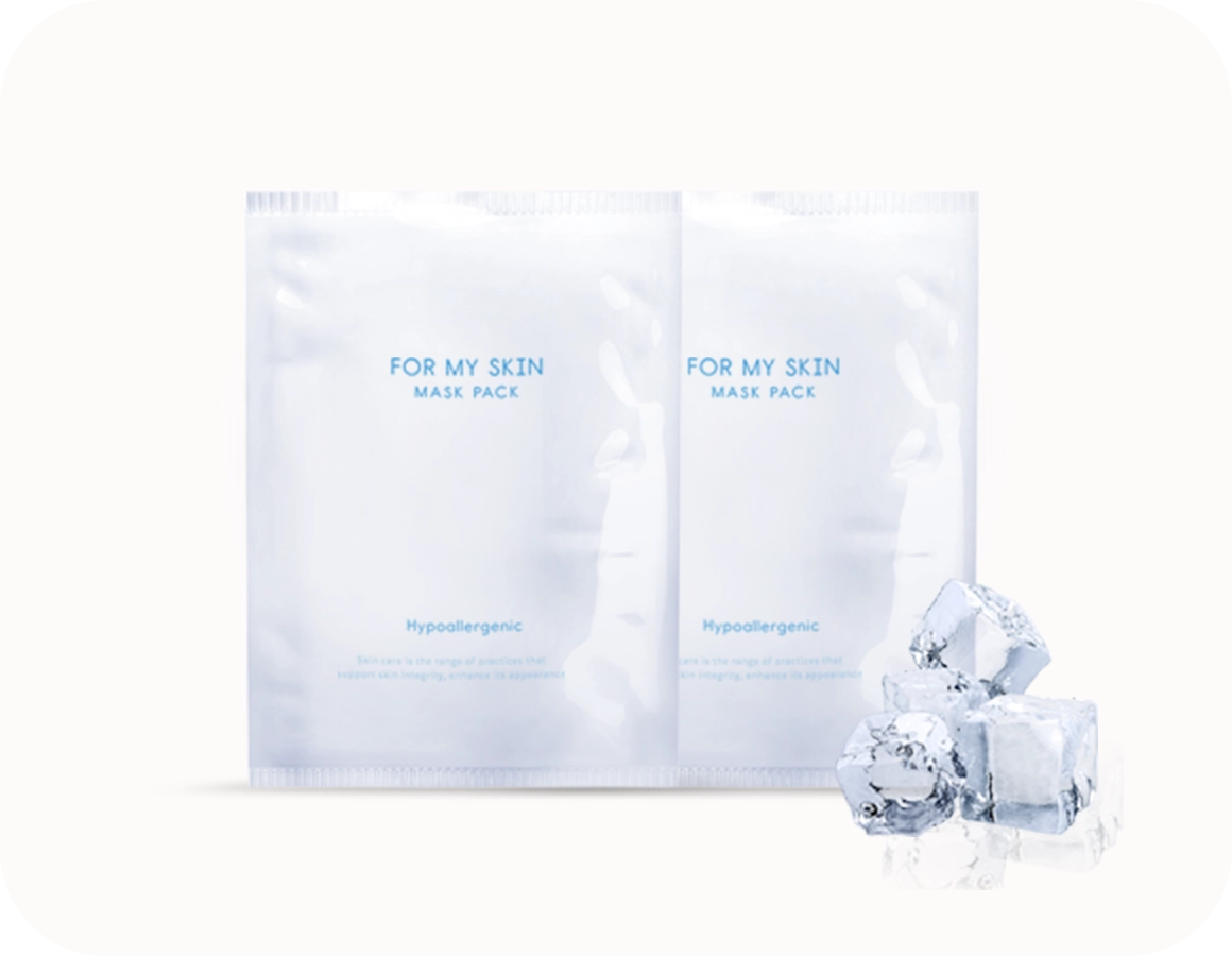 FOR MY SKIN маск багц, арьсны өнгө сэргээх, чийгшүүлэх зориулалттай бүтээгдэхүүн.